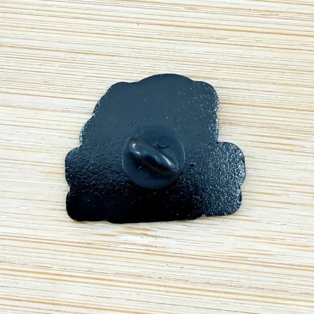 Panda Mood On Off Switch Funny Soft Enamel Pin